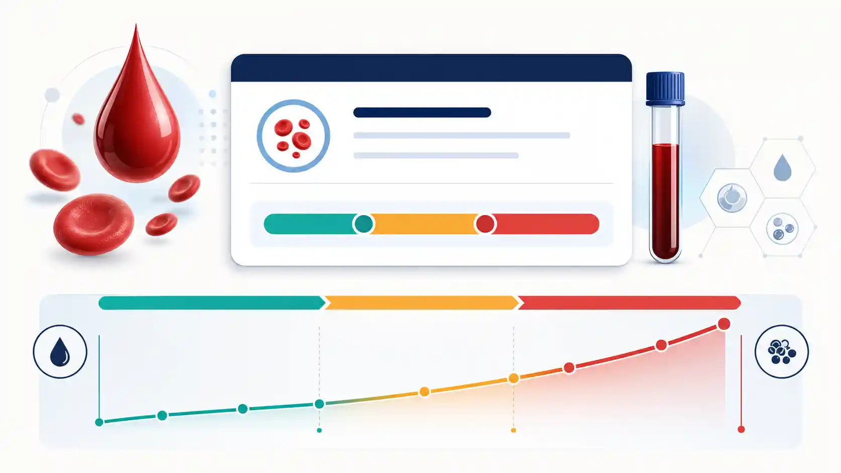 A1C chart showing normal, prediabetes, and diabetes ranges with estimated average glucose values